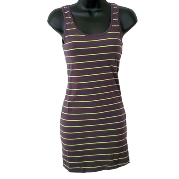 Garage Striped Bodycon Dress - Picture 1 of 3